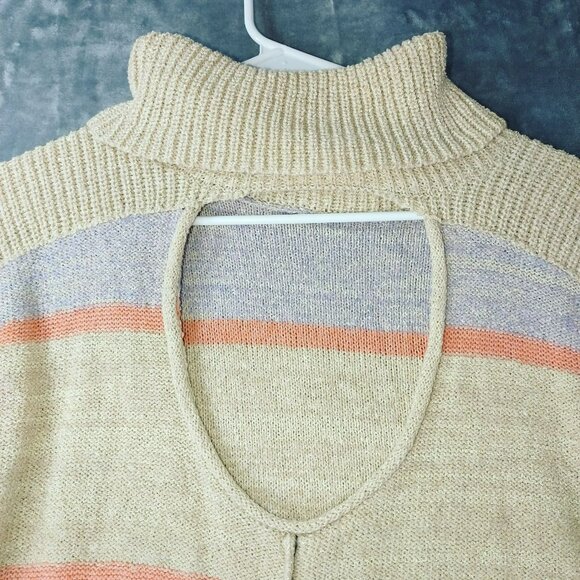 Anthropologie Daily Practice Womens‎ XS Turtleneck Jumper Dress Colorblock - Picture 8 of 10
